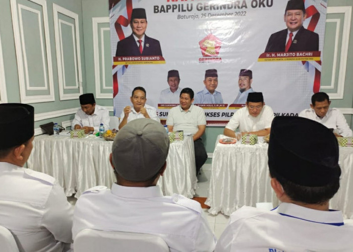 BAPPILU Gerindra OKU Siap Raih Kemenangan Pada Pemilu 2024