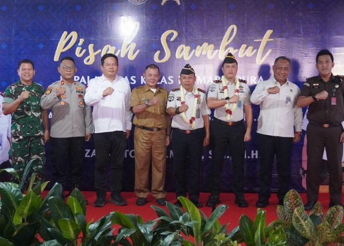 Estapet Kepemimpinan Lapas Kelas IIB Martapura Berganti, Kakanwil Tekankan Penguatan Sinergi Antar Lembaga