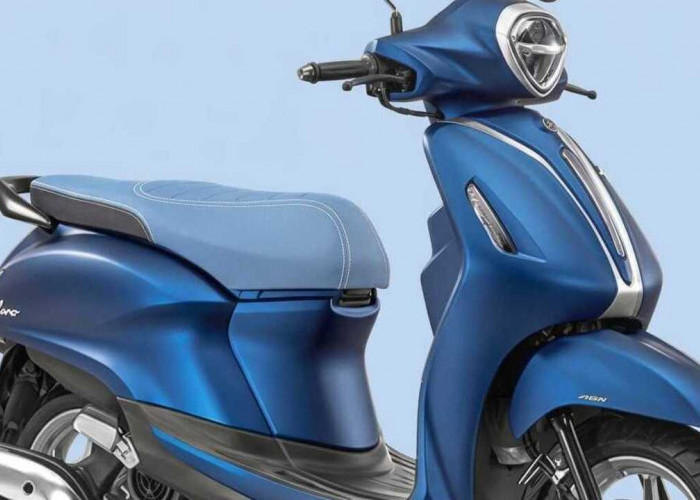 Yamaha Grand Filano Hybrid 2026 Hadir dengan Warna Anyar, Mesin Tetap Berteknologi Hybrid. 