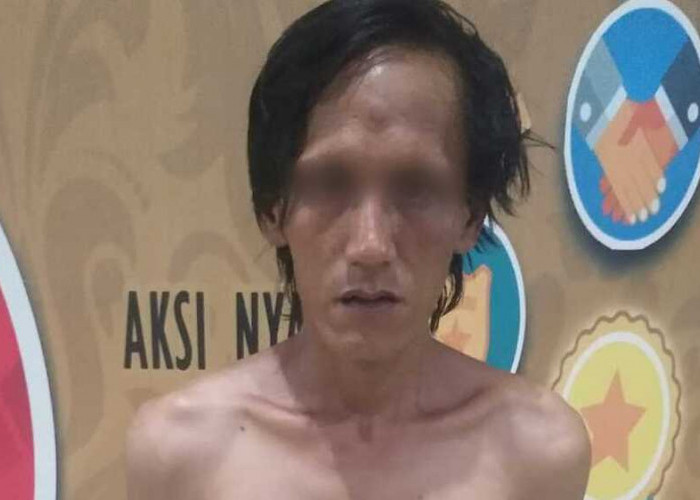 Terekam CCTV Curi HP Milik Pedagang Sate, Seorang Pemuda di Prabumulih Terpaksa Tidur di Hotel Prodeo