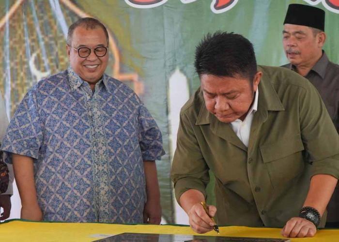 Resmikan Masjid Delima di Lahat, Gubernur Herman Deru Ajak Umat Jadikan Masjid Tempat Ibadah yang Nyaman 