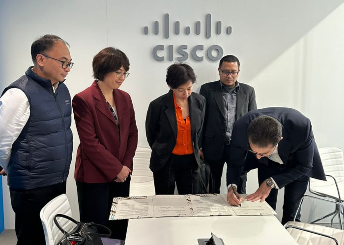 Dukung Pengembangan   Ekosistem Digital Indonesia  XL Axiata - Cisco Lakukan Ini