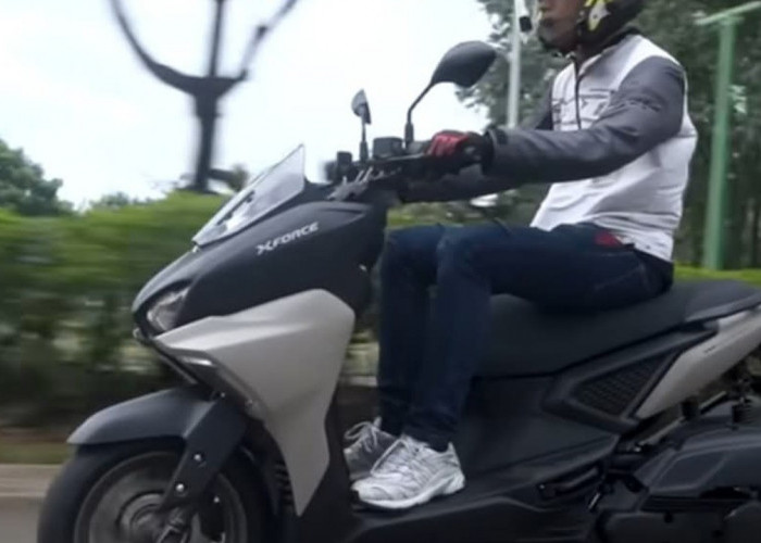 Bukan NMAX atau Aerox, Ini Yamaha X-Force 155 yang Cuma Ada Satu di Indonesia. 