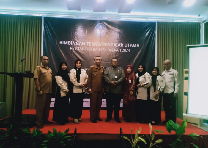 Balai Bahasa Sumsel Beri Pelatihan Bahasa Daerah ke Guru di Tiga Kabupaten