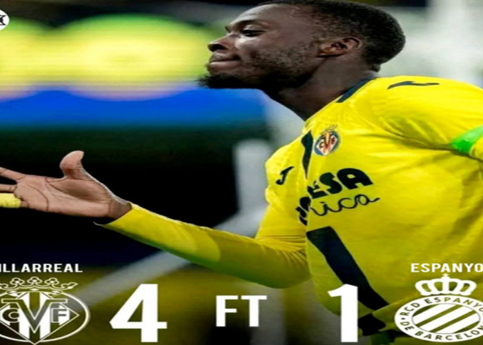 Villarreal Pesta Gol ke Gawang Espanyol, Kokoh di Zona Liga Champions LaLiga.