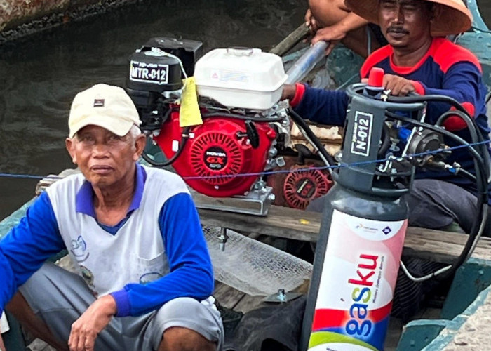 Subholding Gas Pertamina Uji Coba Konversi BBG Gasku Pada 100 Mesin Kapal Nelayan Semarang