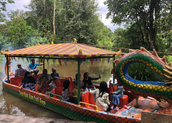 Ada 7 Wahana di Taman Wisata Puntikayu Palembang, Wisatawan Bisa Nikmati Gratis