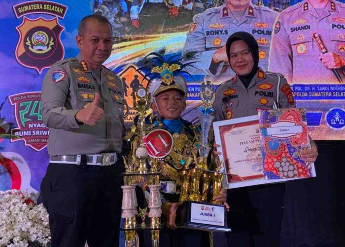 Polres OKU Juara Umum Lomba Polisi Cilik 2026 Se-Jajaran Polda Sumsel, Cetak Generasi Pelopor Keselamatan