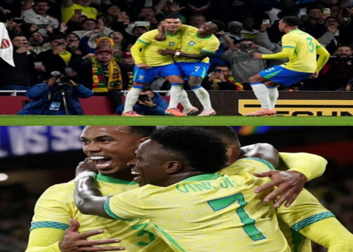 Hasil Uji Coba Internasional: Brasil Kalahkan Senegal 2-0 di London