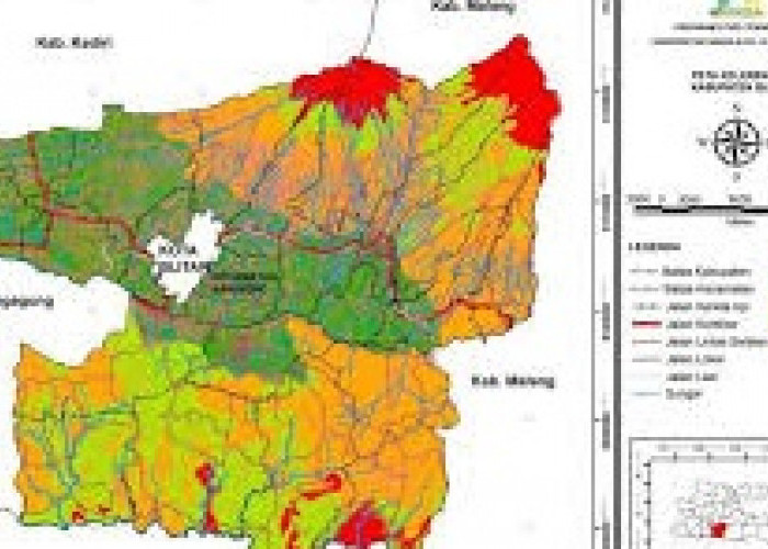 Rencana Wilayah Daerah Otonomi Baru Kabupaten Blitar Selatan Pemekaran Kabupaten Blitar Provinsi Jawa Timur