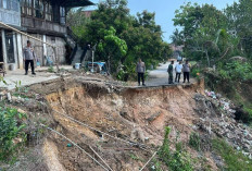 Jalan Lingkar di Desa Peninjauan OKU Amblas