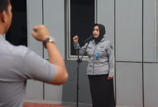 Perkuat Budaya Kerja dan Akuntabilitas Kinerja, Apel Pagi Kemenkum Sumsel Disiplin dan Kesiapan Data Dukung