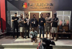 Residivis Pelaku Pencuri Motor Ketua Perbakin Prabumulih Pecah Sikil karena Melawan Saat Ditangkap