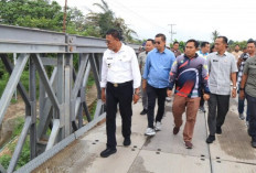 Jembatan Bailey Muara Dua Prabumulih Resmi Difungsikan, Akses Transportasi Warga Kembali Normal  