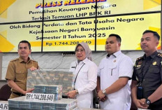 Kado Manis Akhir Tahun, Kejari Banyuasin Pulihkan Uang Negara Rp4,2 Miliar