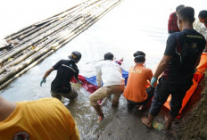 Hilang 4 Hari, Ditemukan Mengambang di Sungai Enim