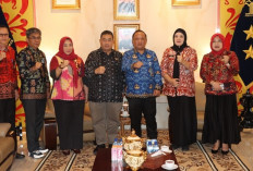 Audiensi Sekda Muara Enim, Kakanwil Kemenkum Sumsel Bahas Monitoring Efektivitas Posbankum di Desa/Kelurahan