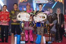 Raiyen dan Cece Menangkan Bujang dan Gadis Muara Enim 