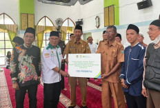 Pertama di Sumsel, Baznas Berikan Jaminan Sosial 100 Pekerja Rentan 