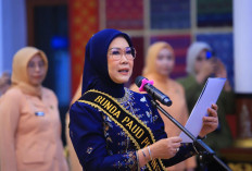 Feby Deru Kukuhkan Pengurus DPD PP PAUD Sumsel 2025–2030, Perkuat Layanan hingga Pelosok Desa
