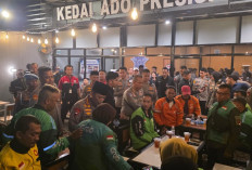 Kapolri Resmikan Kedai ADO Presisi di Palembang, Ruang Berkumpul Driver Ojol dengan Harga Terjangkau