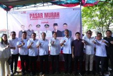 Bantu Masyarakat  Lewat  Pasar Murah, HIPMI Salurkan 3 Ton Telur Murah di Palembang