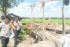 Rumah Warga di Sungai Pinang II Roboh Diterjang Cuaca Ekstrem