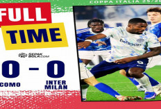 Semi Final Coppa Italia: Como Tahan Inter Tanpa Gol