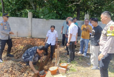 Groundbreaking Pembangunan Dapur SPPG di Babat Toman, Ini Kata Kapolsek Babat Toman