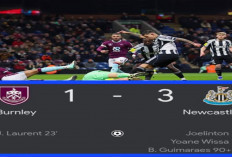 Hasil Liga Premier Inggris: Newcastle Tekuk Burnley 3-1, Amankan Tiga Poin.
