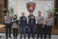 Perkuat Sinergi Penegakan Hukum Kekayaan Intelektual Kemenkum Sumsel Jalin Koordinasi dengan Polres Muara Enim