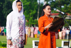 Semangat Kartini Menggelora, Sekda Sumsel  Edward Candra Pimpin Apel Gabungan Peringatan Hari Kartini 2026