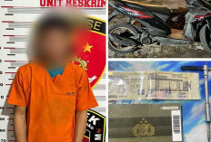 Tak Berkutik, Residivis Curanmor di Musi Banyuasin Ditangkap Unit Reskrim Batanghari Leko