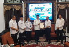 17 Sertifikat Aset Diserahkan, Pemkab OKU Perkuat Pengamanan Aset Daerah