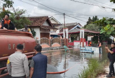 Atasi Banjir, Pemkab OKU dan Balai Besar PJN Lakukan Penyedotan dan Pemasangan Box Culvert
