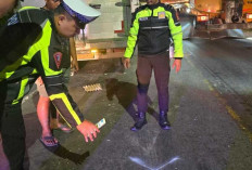 Pelajar di Ogan Ilir Tewas Usai Tabrakan dengan Truk Box di Jalintim Desa Pinang Mas