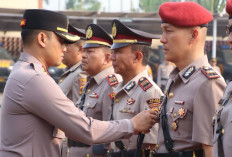 Pimpin Sertijab Sejumlah Perwira, Ini Pesan Kapolres OKU Timur