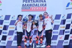 Tim ART Tambah Koleksi Podium di Kelas Junior 250cc, Nabil Sahzena dan Azel Savero Tampil Gemilang