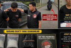 Kurir Sabu 21 Gram Diringkus, Rekannya Berhasil Kabur