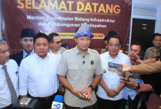 Didampingi Gubernur Herman Deru, Menko AHY Tinjau Hunian Mahasiswa Unsri