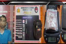 Satresnarkoba Polres Banyuasin Ringkus Pengedar Narkotika di Muara Telang