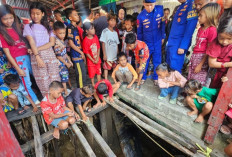 Ditpolairud Polda Sumsel Evakuasi Paus Biru Sepanjang 13 Meter yang Terdampar di Banyuasin