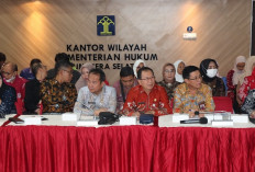 Kanwil Kemenkum Sumsel Perkuat Harmonisasi Regulasi Daerah Kabupaten Muara Enim