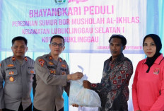 Polres Lubuklinggau Resmikan Dua Sumur Bor untuk Warga Kelurahan Rahma