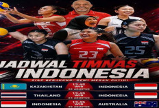 AVC Women’s Continental: Laga Hidup Mati Indonesia Vs Australia.