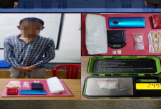 Satresnarkoba Polres OKI Ringkus Pengedar Sabu di Desa Muara Batun Jejawi