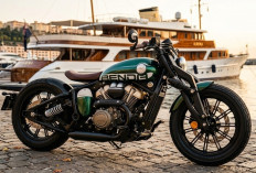 Bobber 125cc Rasa Moge! Benda Napoleon Bob Punya Suspensi Unik dan Mesin V-Twin. 