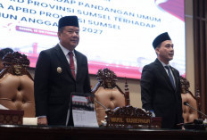 Jawab Pandangan Umum Delapan Fraksi DPRD, Pemprov Sumsel Tegaskan Prioritas APBD 2027