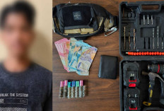 Polisi Ringkus Pelaku Pembobolan Ruko di Prabumulih, Enam Botol Parfum dan Mesin Bor Berhasil Diamankan