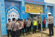 Antisipasi Puncak Arus Balik, Polres OKI Tetap Siagakan Posyan